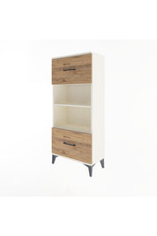 Arges Dolap 2 Raflı 2 Çekmeceli 60x30x134 Aytaşı-Çam
