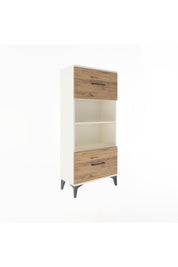 Arges Dolap 2 Raflı 2 Çekmeceli 60x30x134 Aytaşı-Çam