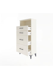 Arges Dolap Tek Raflı 4 Çekmeceli 60x30x134 Aytaşı-Aytaşı