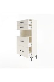 Arges Dolap Tek Raflı 4 Çekmeceli 60x30x134 Aytaşı-Aytaşı