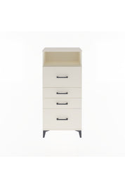 Arges Dolap Tek Raflı 4 Çekmeceli 60x30x134 Aytaşı-Aytaşı