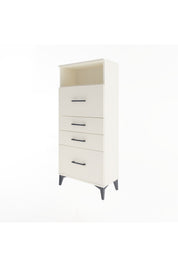 Arges Dolap Tek Raflı 4 Çekmeceli 60x30x134 Aytaşı-Aytaşı