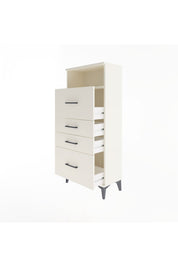 Arges Dolap Tek Raflı 4 Çekmeceli 60x30x134 Aytaşı-Aytaşı