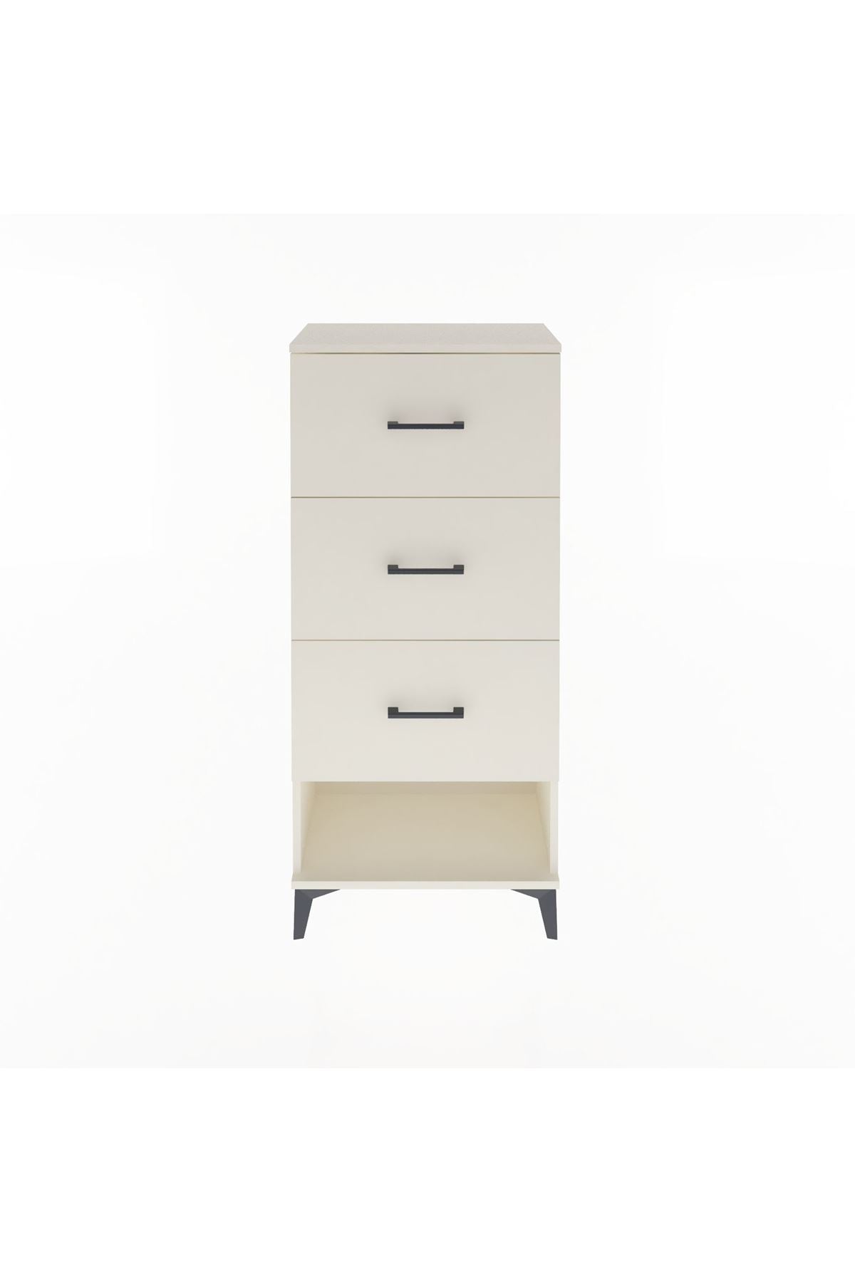 Arges Dolap 3 Çekmeceli 60x30x134 Aytaşı-Aytaşı