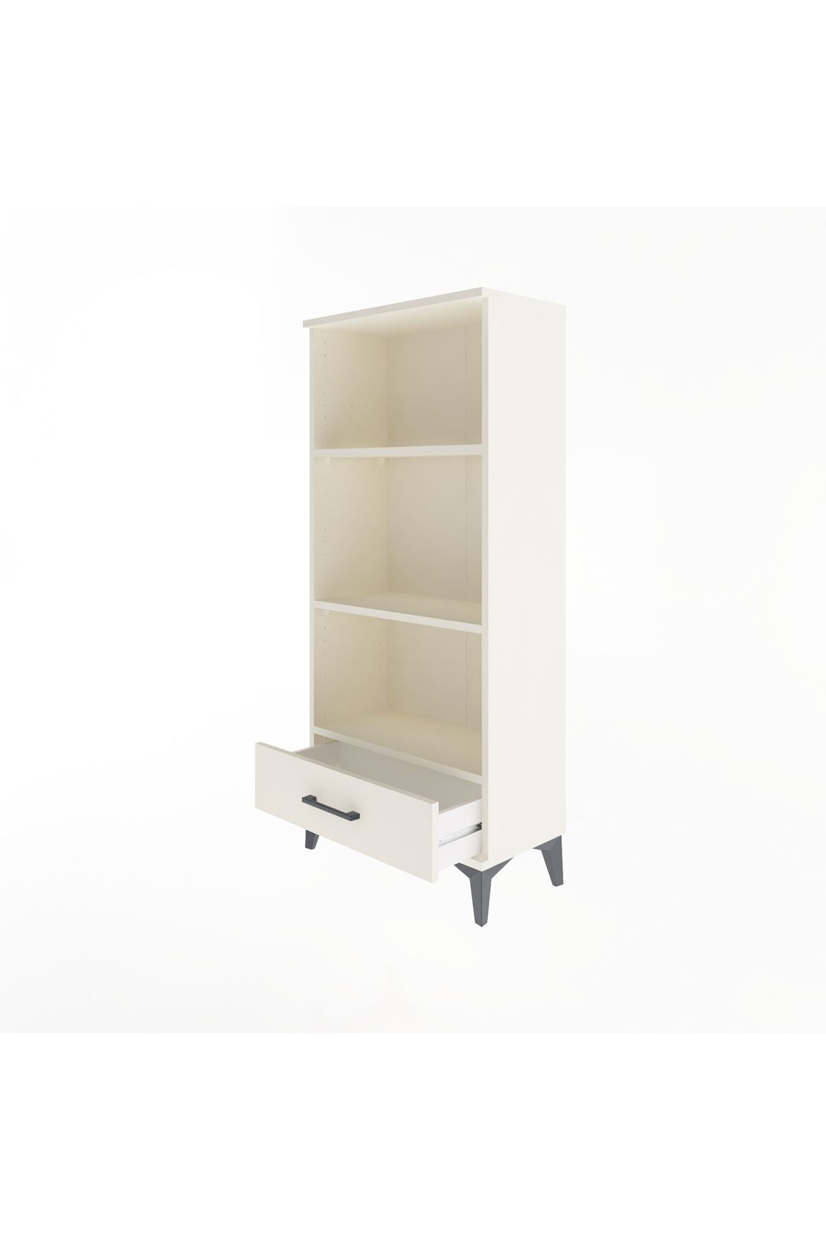 Arges Dolap 3 Raflı Tek Çekmeceli 60x30x134 Aytaşı-Aytaşı