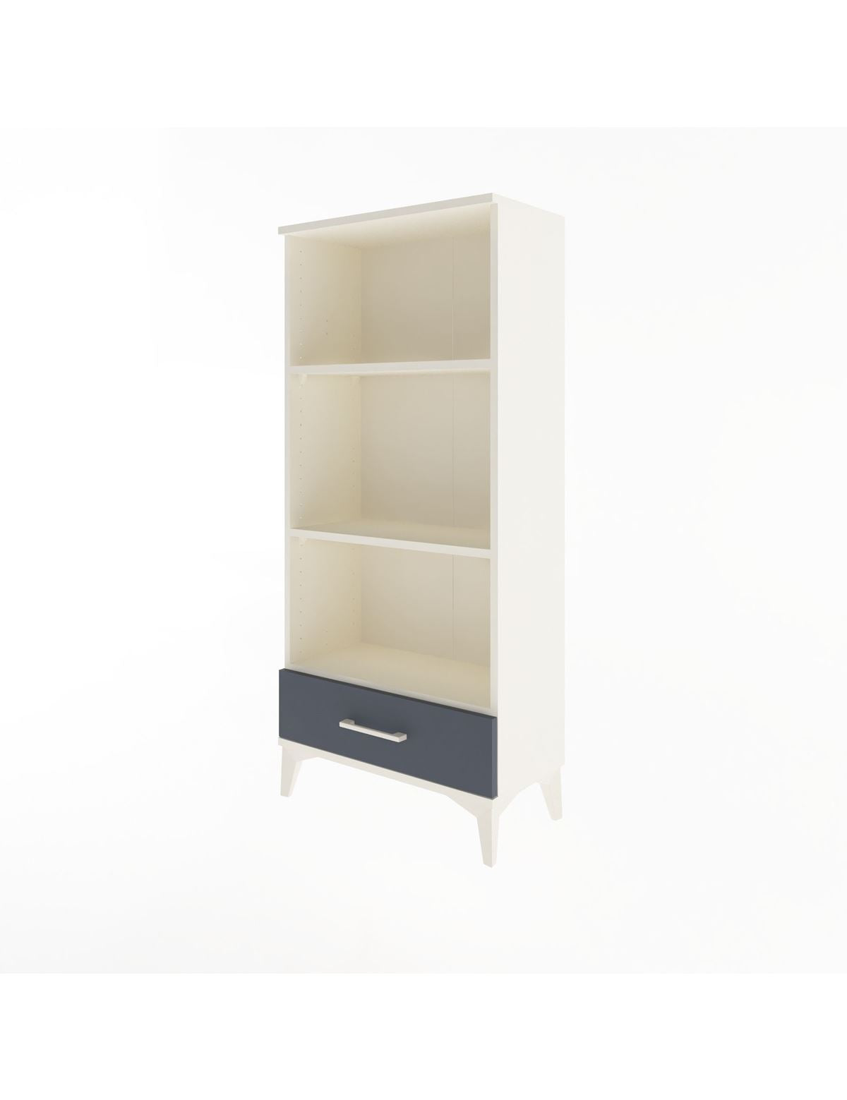 Arges Dolap 3 Raflı Tek Çekmeceli 60x30x134 - S17M043V2A
