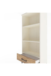 Arges Dolap 3 Raflı Tek Çekmeceli 60x30x134 Aytaşı-Çam