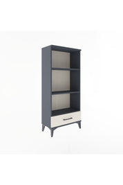 Arges Dolap 3 Raflı Tek Çekmeceli 60x30x134 Antrasit-Aytaşı