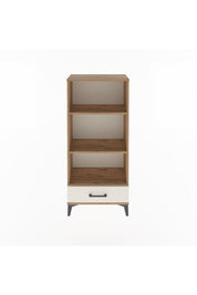 Arges Dolap 3 Raflı Tek Çekmeceli 60x30x134 Çam-Aytaşı