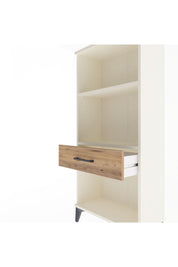 Arges Dolap 2 Raflı Tek Çekmeceli 60x30x134 Aytaşı-Çam