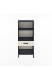 Arges Dolap 2 Raflı Tek Çekmeceli 60x30x134 Antrasit-Aytaşı