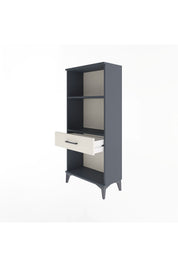 Arges Dolap 2 Raflı Tek Çekmeceli 60x30x134 Antrasit-Aytaşı