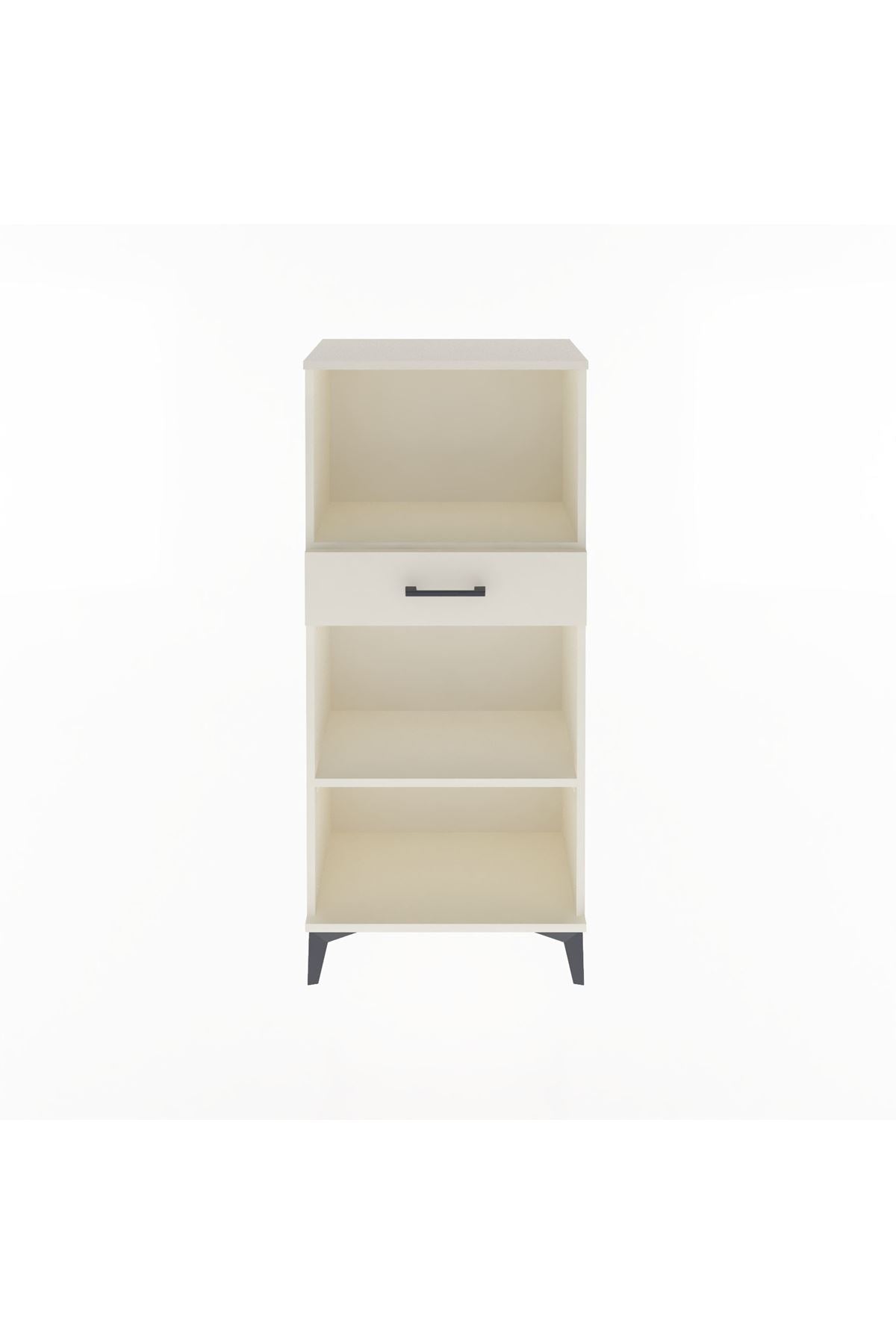 Arges Dolap 2 Raflı Tek Çekmeceli 60x30x134 Aytaşı-Aytaşı
