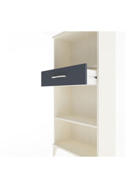 Arges Dolap 2 Raflı Tek Çekmeceli 60x30x134 Aytaşı-Antrasit