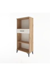 Arges Dolap 2 Raflı Tek Çekmeceli 60x30x134 Çam-Aytaşı