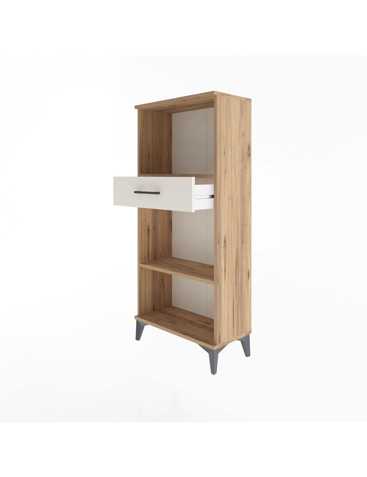 Arges Dolap 2 Raflı Tek Çekmeceli 60x30x134 - S17M045V7A