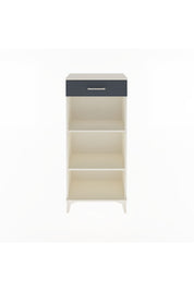 Arges Dolap 2 Raflı Tek Çekmeceli 60x30x134 Aytaşı-Antrasit