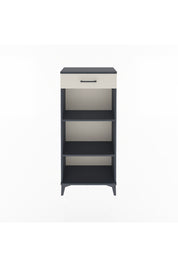 Arges Dolap 2 Raflı Tek Çekmeceli 60x30x134 Antrasit-Aytaşı