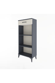 Arges Dolap 2 Raflı Tek Çekmeceli 60x30x134 Antrasit-Aytaşı