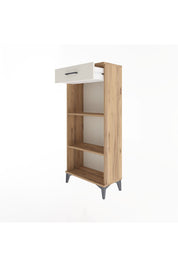 Arges Dolap 2 Raflı Tek Çekmeceli 60x30x134 Çam-Aytaşı