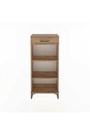 Arges Dolap 2 Raflı Tek Çekmeceli 60x30x134 Çam-Çam