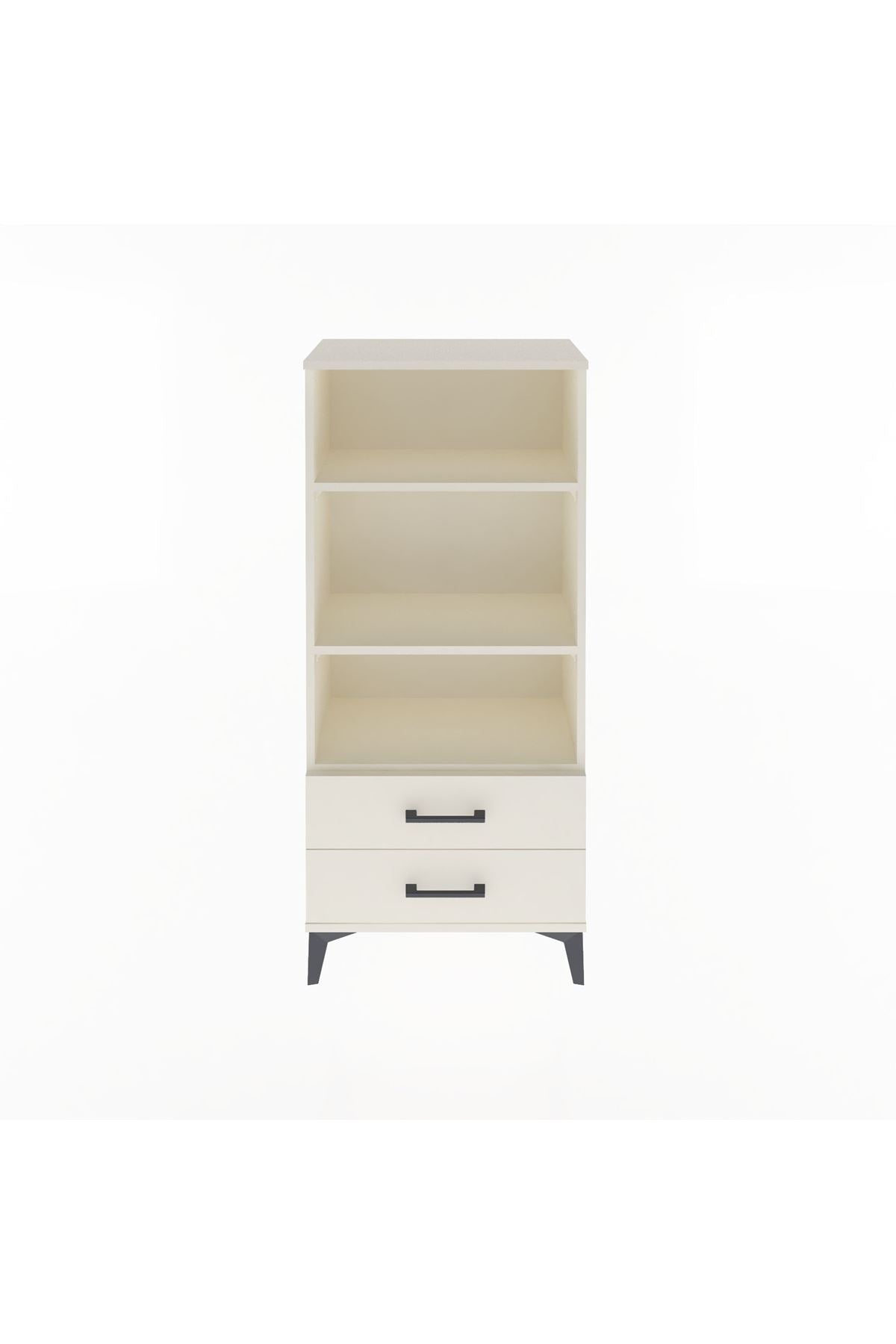 Arges Dolap 3 Raflı 2 Çekmeceli 60x30x134 Aytaşı-Aytaşı