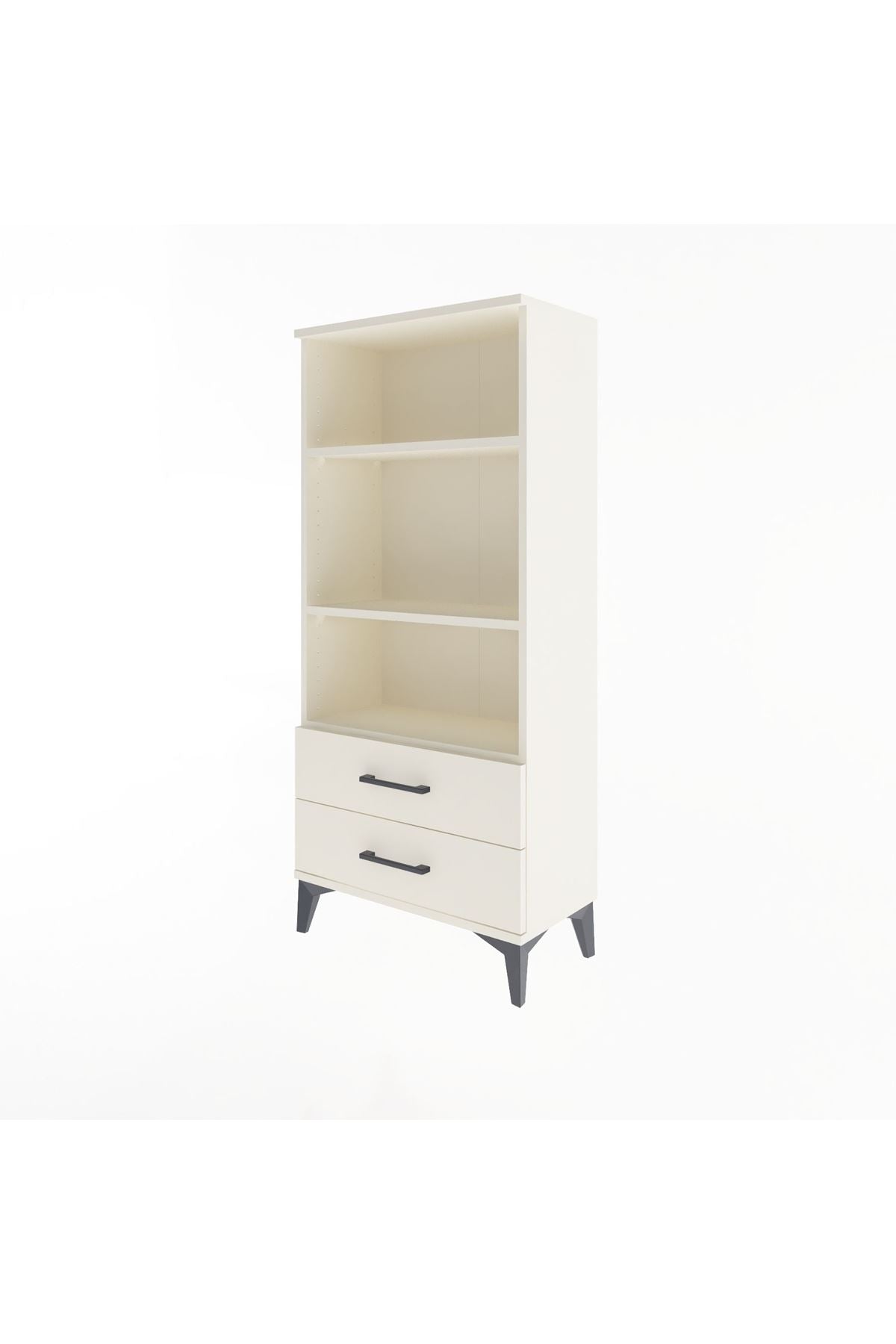 Arges Dolap 3 Raflı 2 Çekmeceli 60x30x134 Aytaşı-Aytaşı