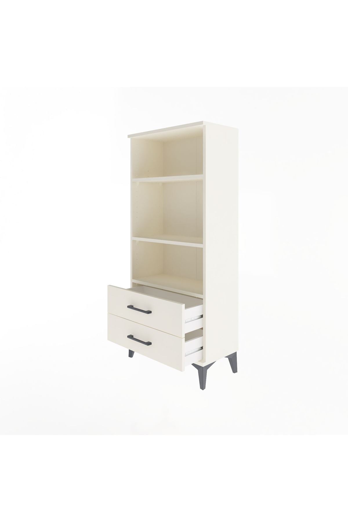 Arges Dolap 3 Raflı 2 Çekmeceli 60x30x134 Aytaşı-Aytaşı