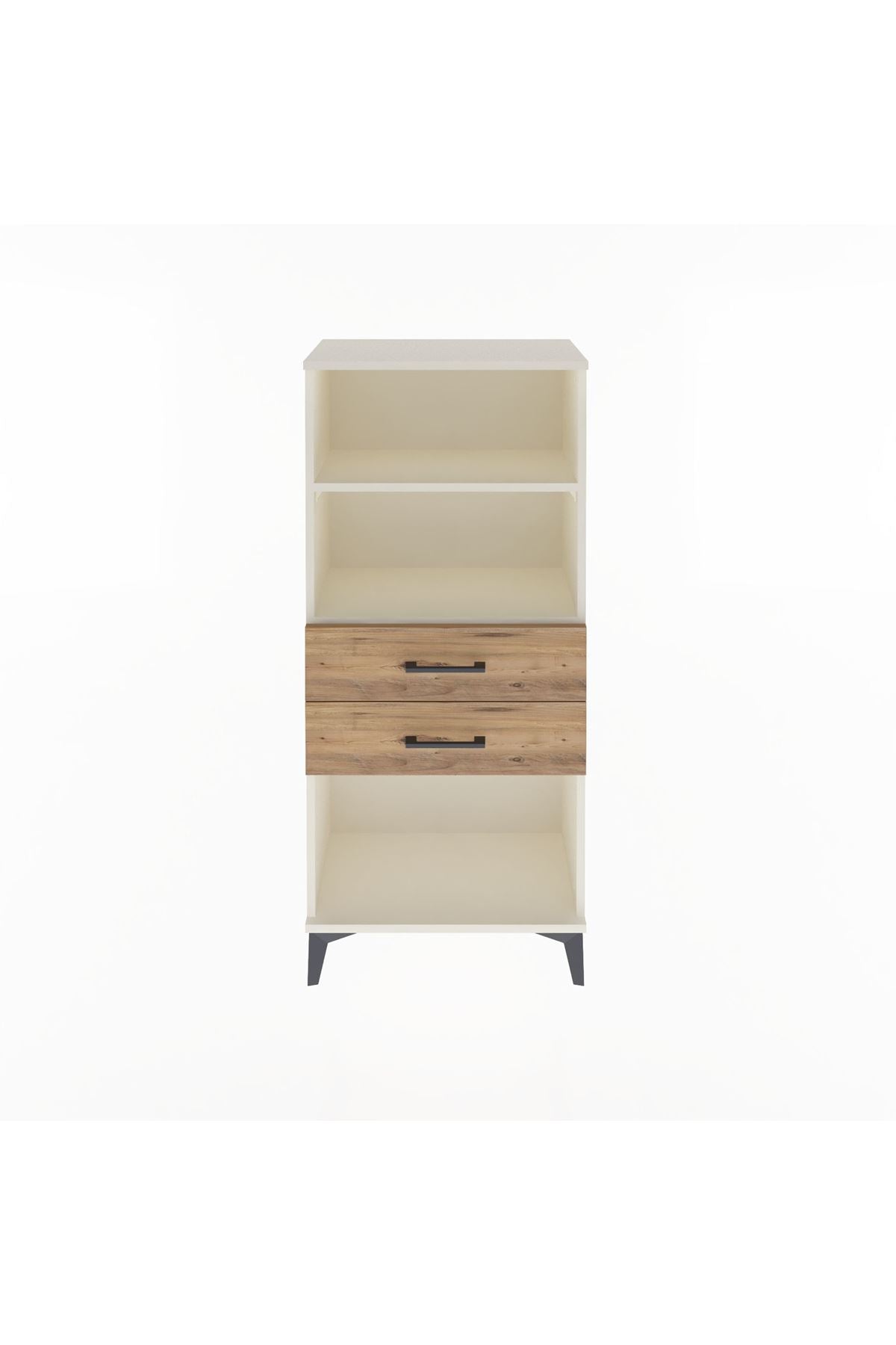 Arges Dolap 2 Raflı 2 Çekmeceli 60x30x134 Aytaşı-Çam