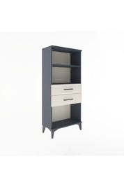 Arges Dolap 2 Raflı 2 Çekmeceli 60x30x134 Antrasit-Aytaşı