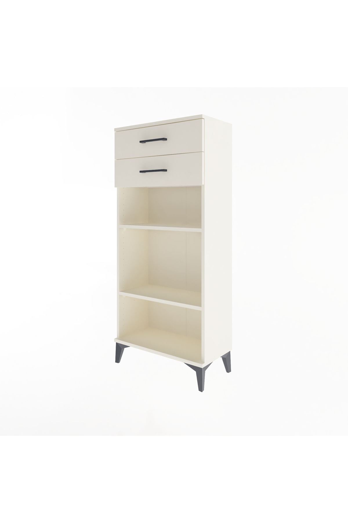 Arges Dolap 2 Raflı 2 Çekmeceli 60x30x134 Aytaşı-Aytaşı