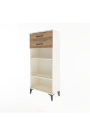 Arges Dolap 2 Raflı 2 Çekmeceli 60x30x134 Aytaşı-Çam