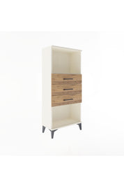 Arges Dolap Tek Raflı 3 Çekmeceli 60x30x134 Aytaşı-Çam