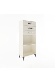 Arges Dolap Tek Raflı 3 Çekmeceli 60x30x134 Aytaşı-Aytaşı