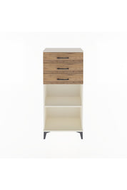 Arges Dolap Tek Raflı 3 Çekmeceli 60x30x134 Aytaşı-Çam