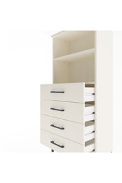 Arges Dolap 2 Raflı 4 Çekmeceli 60x30x134 Aytaşı-Aytaşı