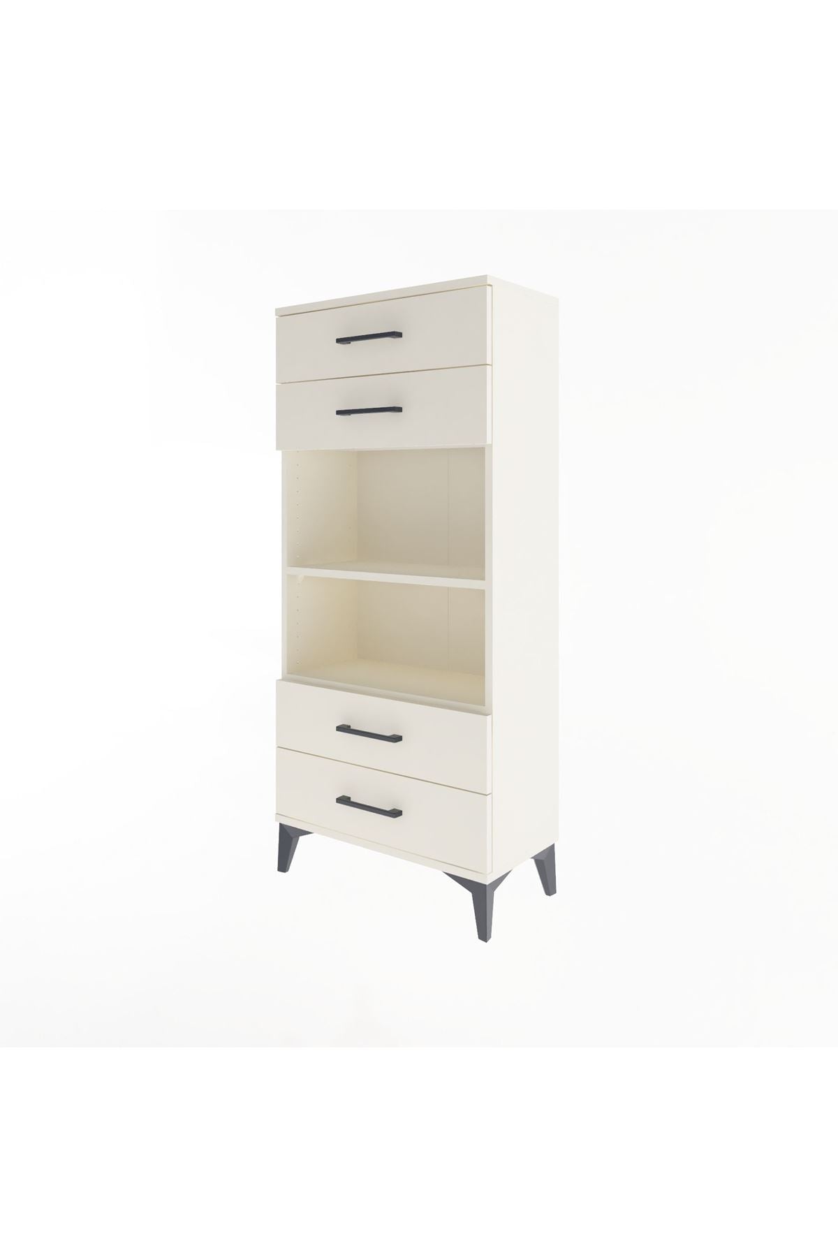 Arges Dolap 2 Raflı 4 Çekmeceli 60x30x134 Aytaşı-Aytaşı