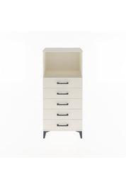 Arges Dolap Tek Raflı 5 Çekmeceli 60x30x134 Aytaşı-Aytaşı