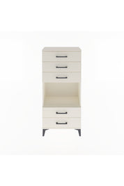 Arges Dolap Tek Raflı 5 Çekmeceli 60x30x134 Aytaşı-Aytaşı