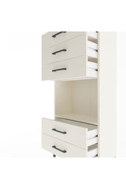 Arges Dolap Tek Raflı 5 Çekmeceli 60x30x134 Aytaşı-Aytaşı