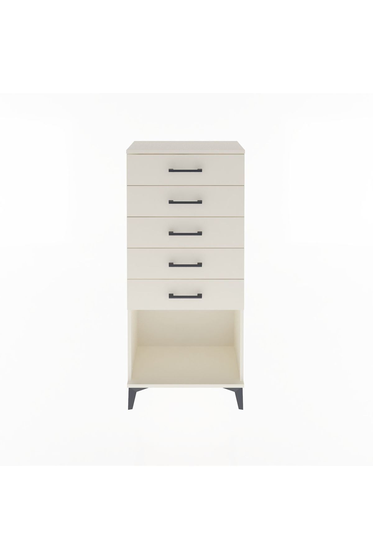 Arges Dolap 5 Çekmeceli 60x30x134 Aytaşı-Aytaşı