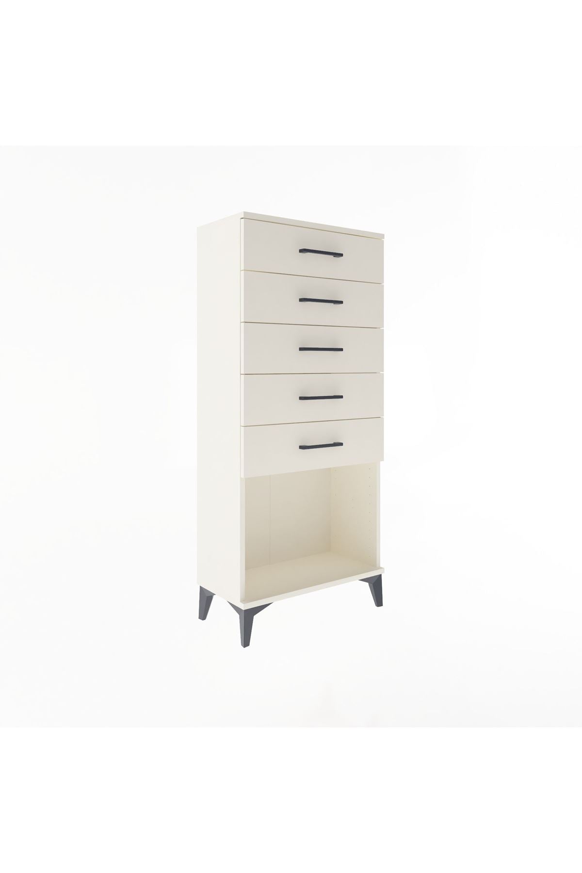 Arges Dolap 5 Çekmeceli 60x30x134 Aytaşı-Aytaşı