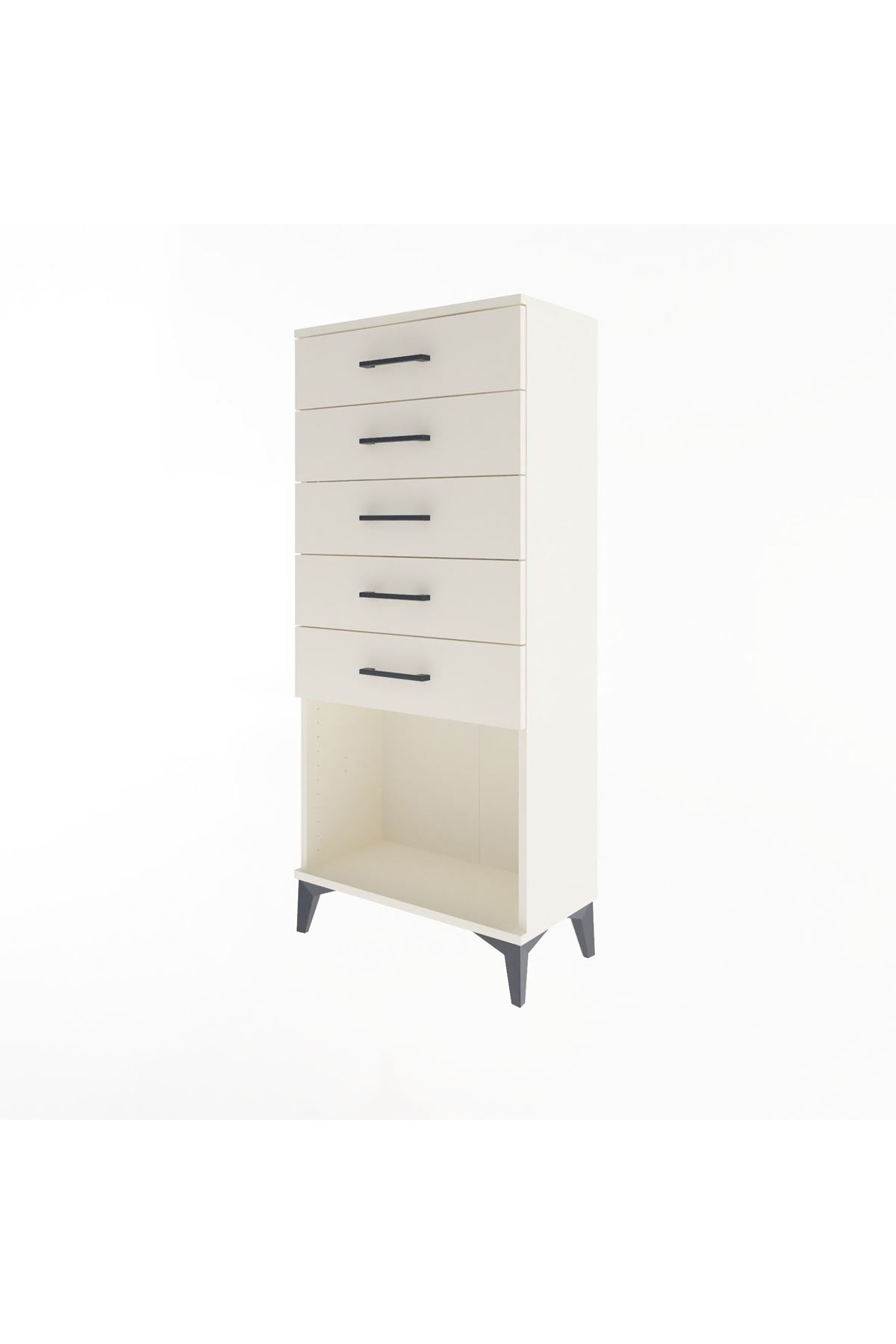 Arges Dolap 5 Çekmeceli 60x30x134 Aytaşı-Aytaşı