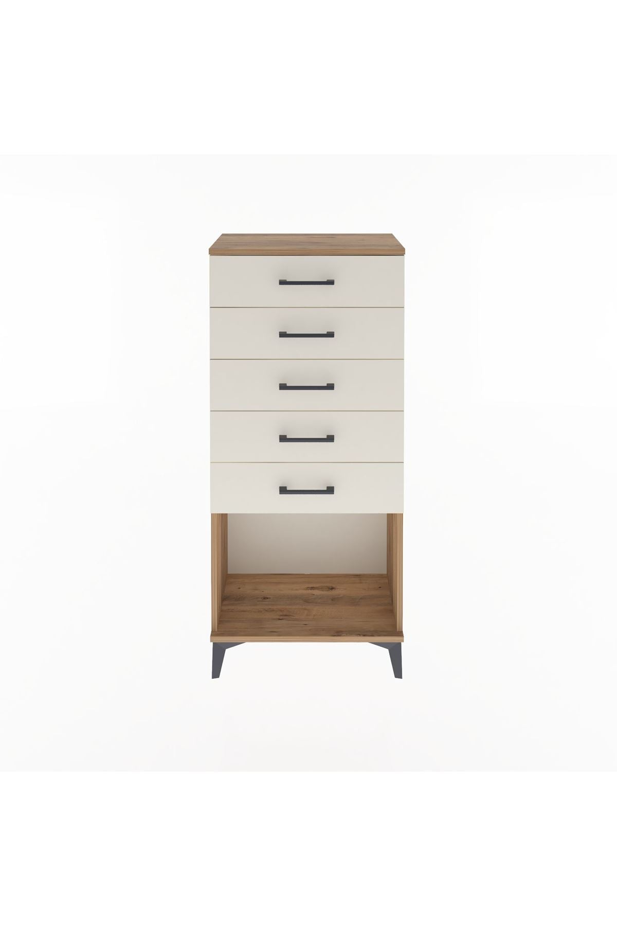 Arges Dolap 5 Çekmeceli 60x30x134 Çam-Aytaşı