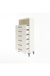 Arges Dolap Tek Raflı 6 Çekmeceli 60x30x134 Aytaşı-Aytaşı