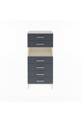 Arges Dolap Tek Raflı 6 Çekmeceli 60x30x134