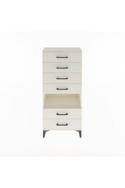 Arges Dolap Tek Raflı 6 Çekmeceli 60x30x134 Aytaşı-Aytaşı