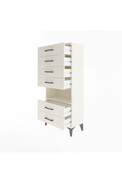 Arges Dolap Tek Raflı 6 Çekmeceli 60x30x134 Aytaşı-Aytaşı