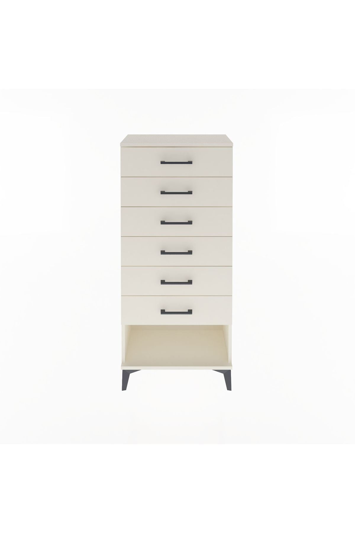 Arges Dolap 6 Çekmeceli 60x30x134 Aytaşı-Aytaşı