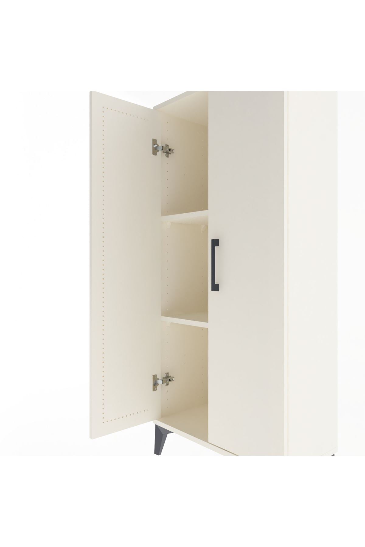 Arges Dolap 2 Raflı 2 Kapaklı 60x30x134 Aytaşı-Aytaşı